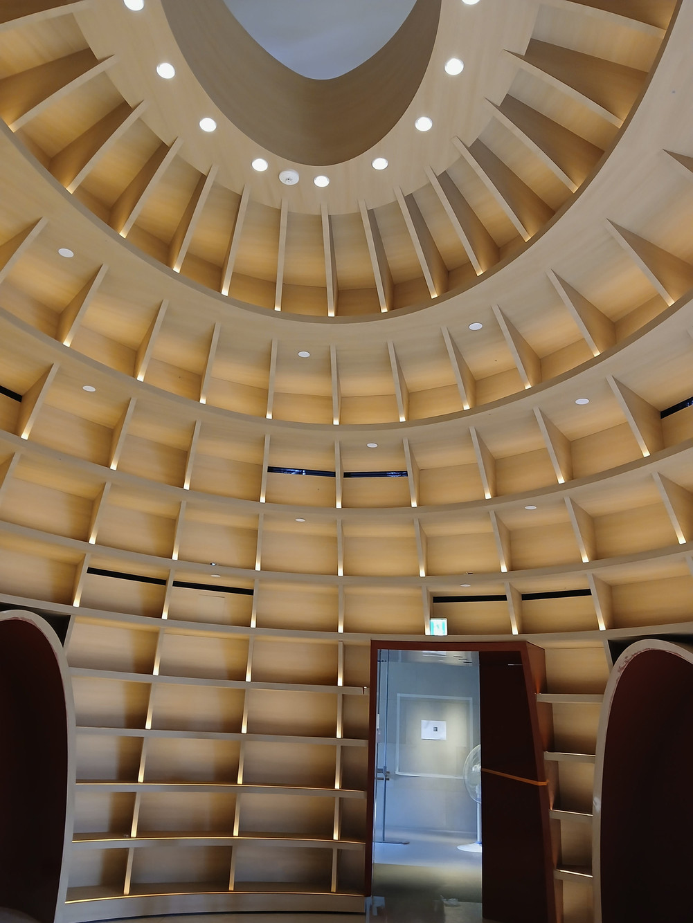 Luxury retail interior finished with the same fire-rated film